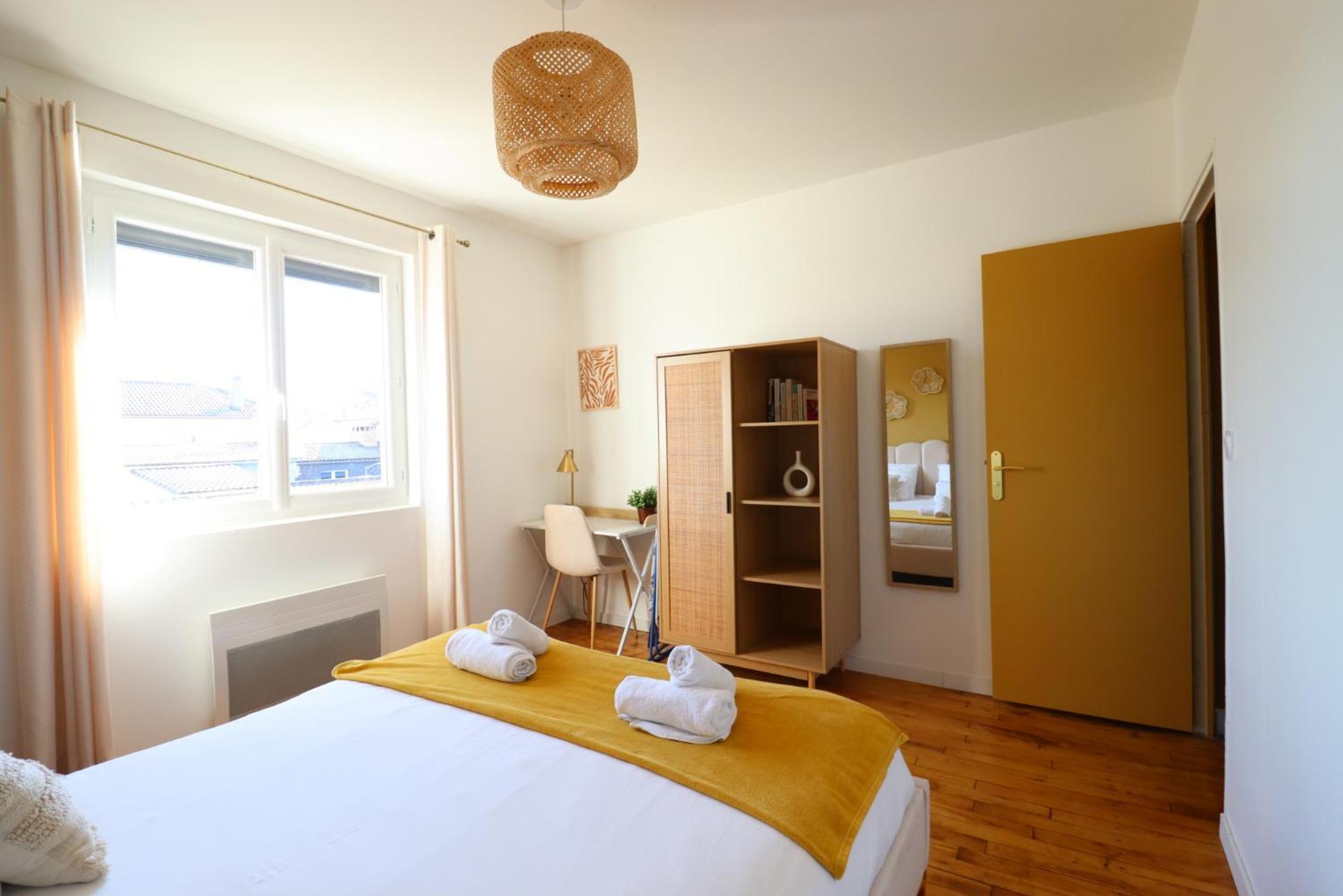 Le Boho - Charmant T3 Avec Climatisation Et Fibre Bergerac Camera foto
