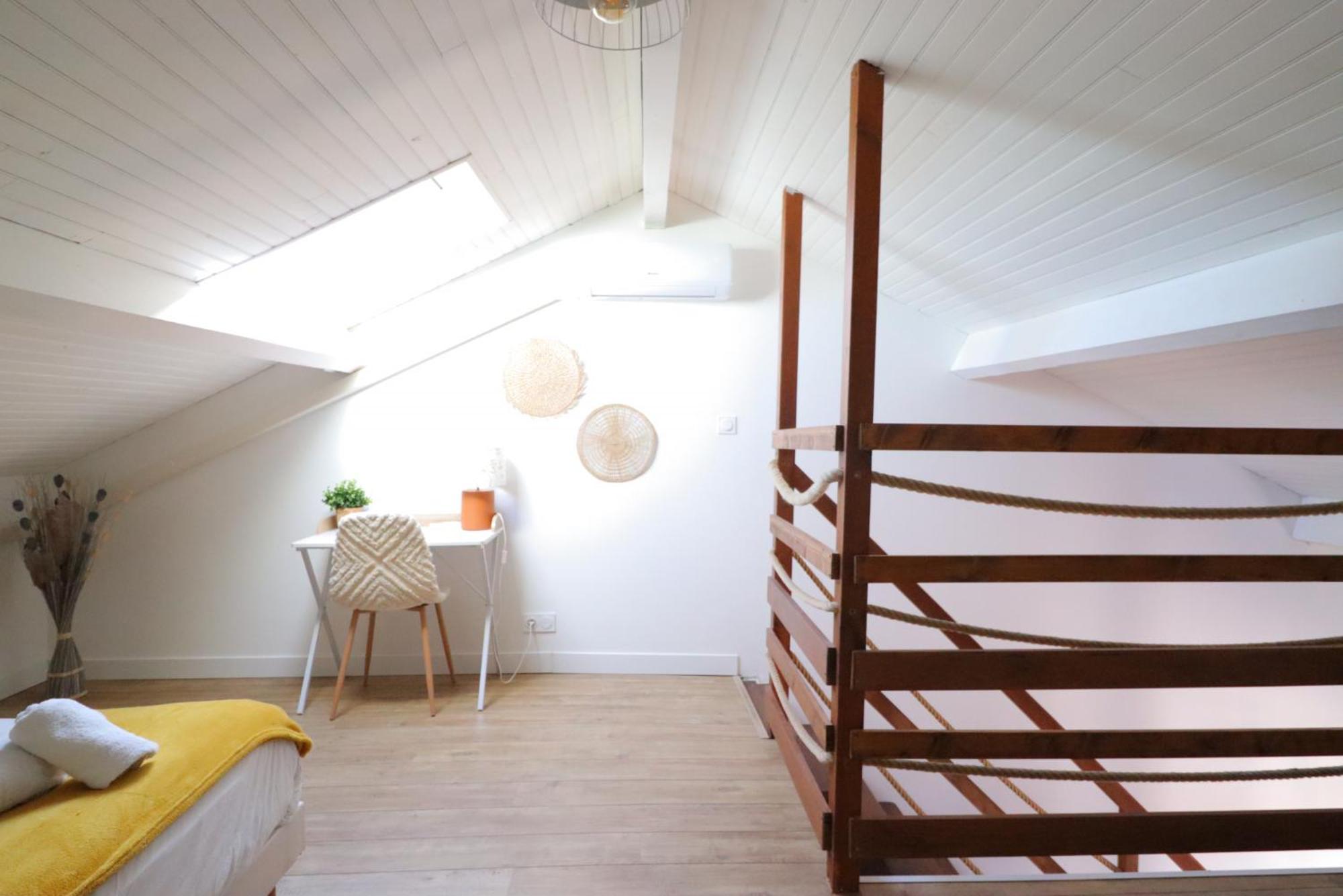 Le Boho - Charmant T3 Avec Climatisation Et Fibre Bergerac Camera foto