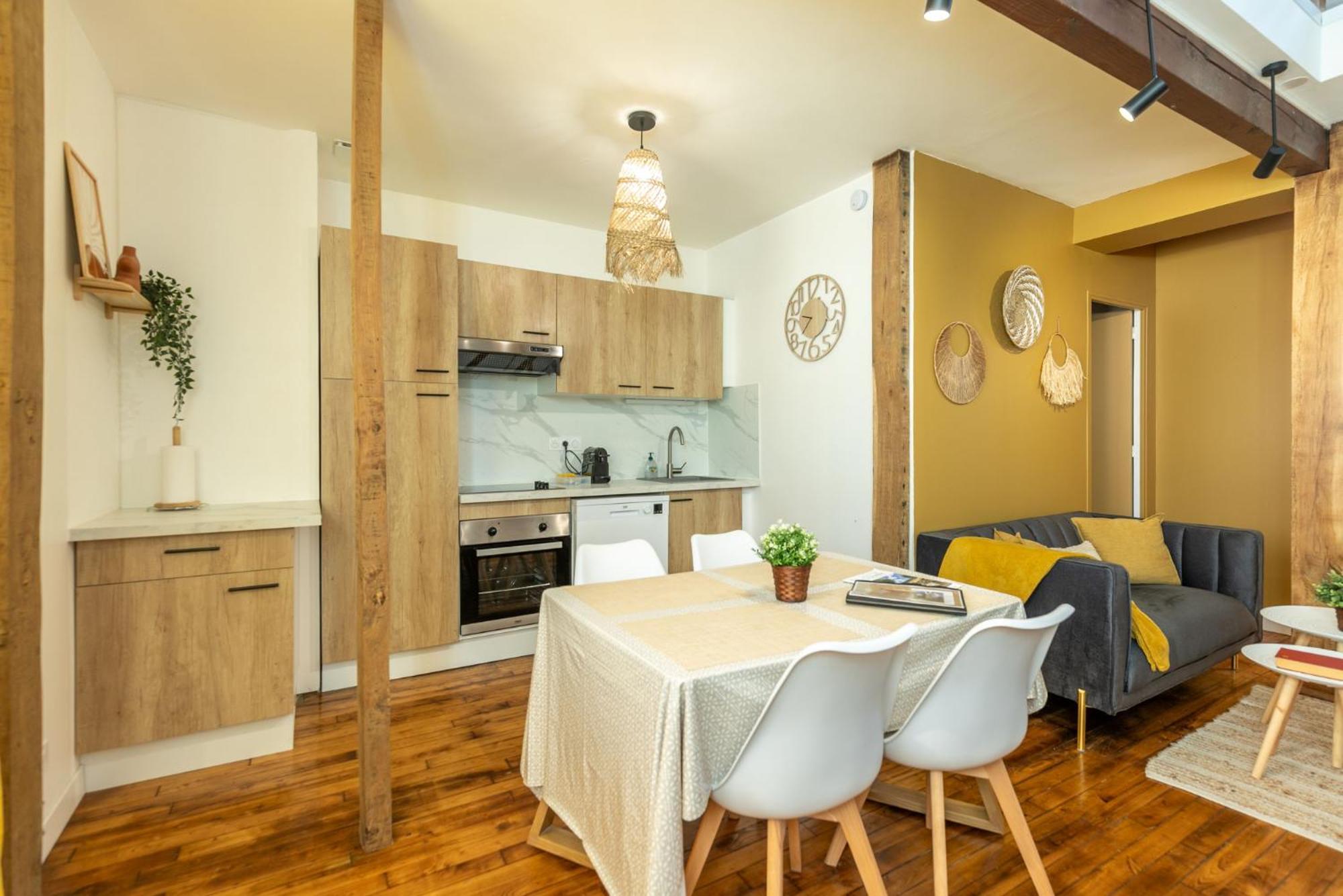 Le Boho - Charmant T3 Avec Climatisation Et Fibre Bergerac Esterno foto
