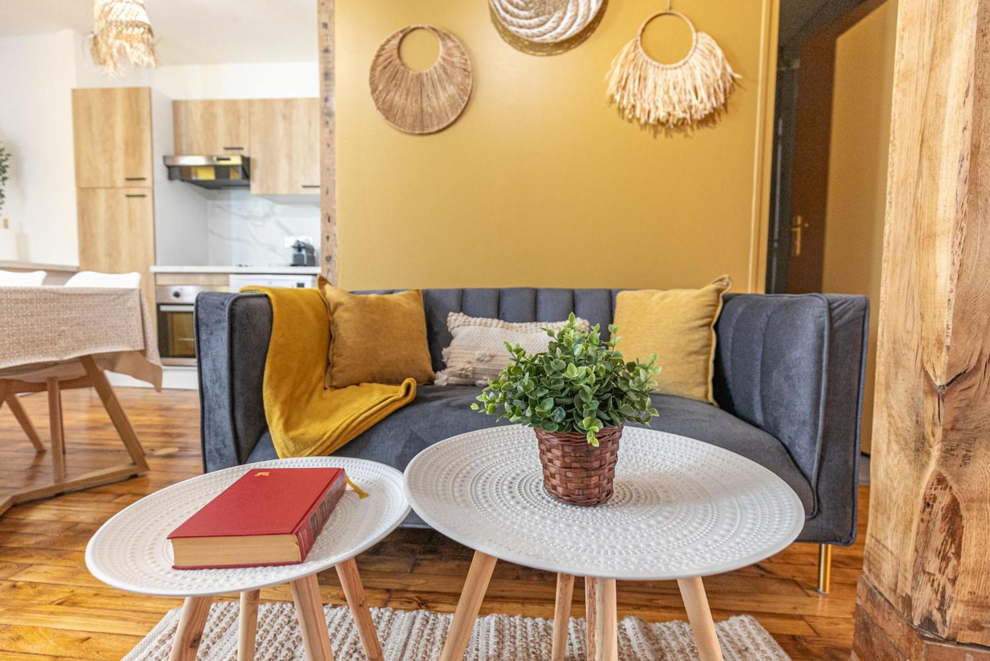 Le Boho - Charmant T3 Avec Climatisation Et Fibre Bergerac Esterno foto
