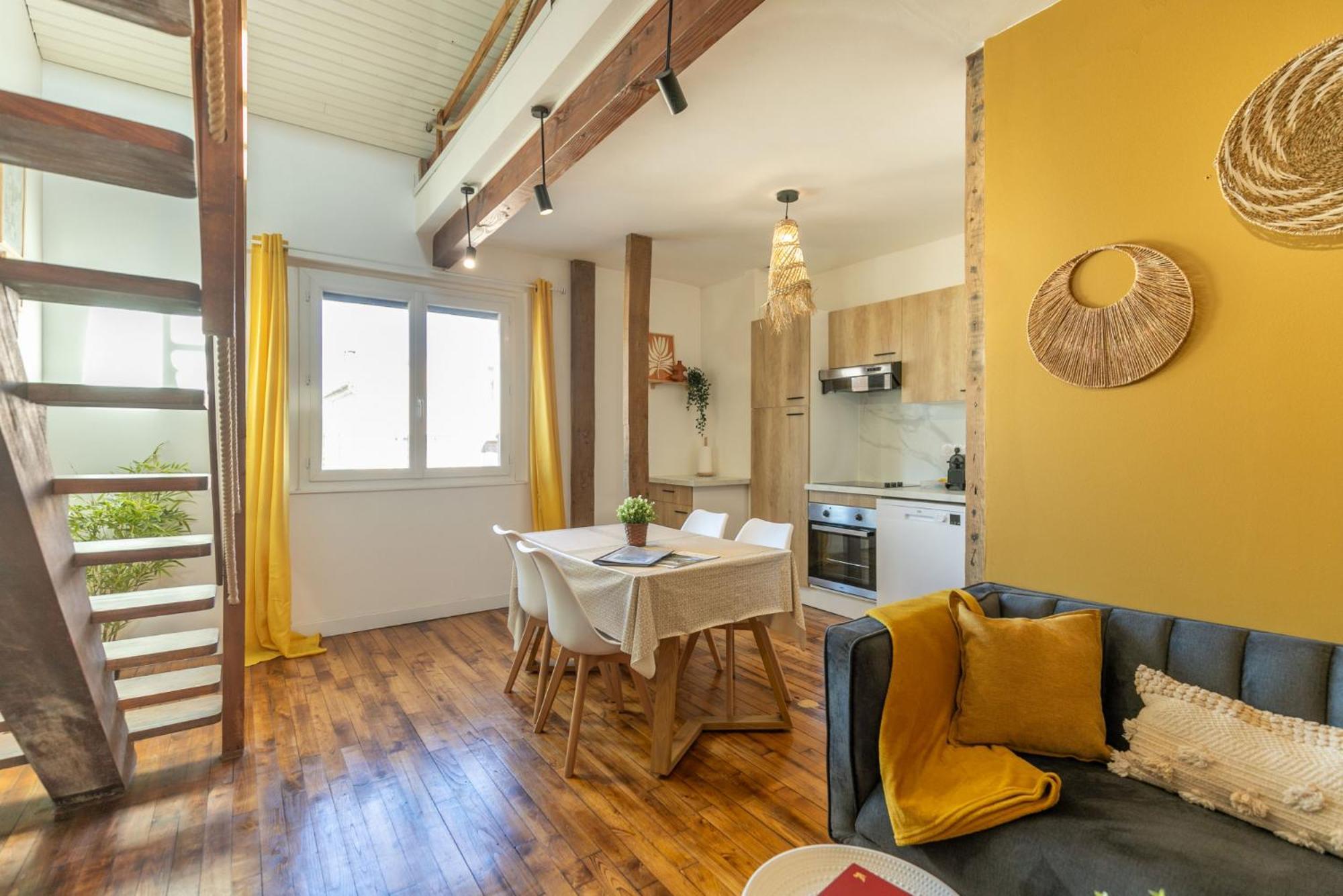 Le Boho - Charmant T3 Avec Climatisation Et Fibre Bergerac Esterno foto