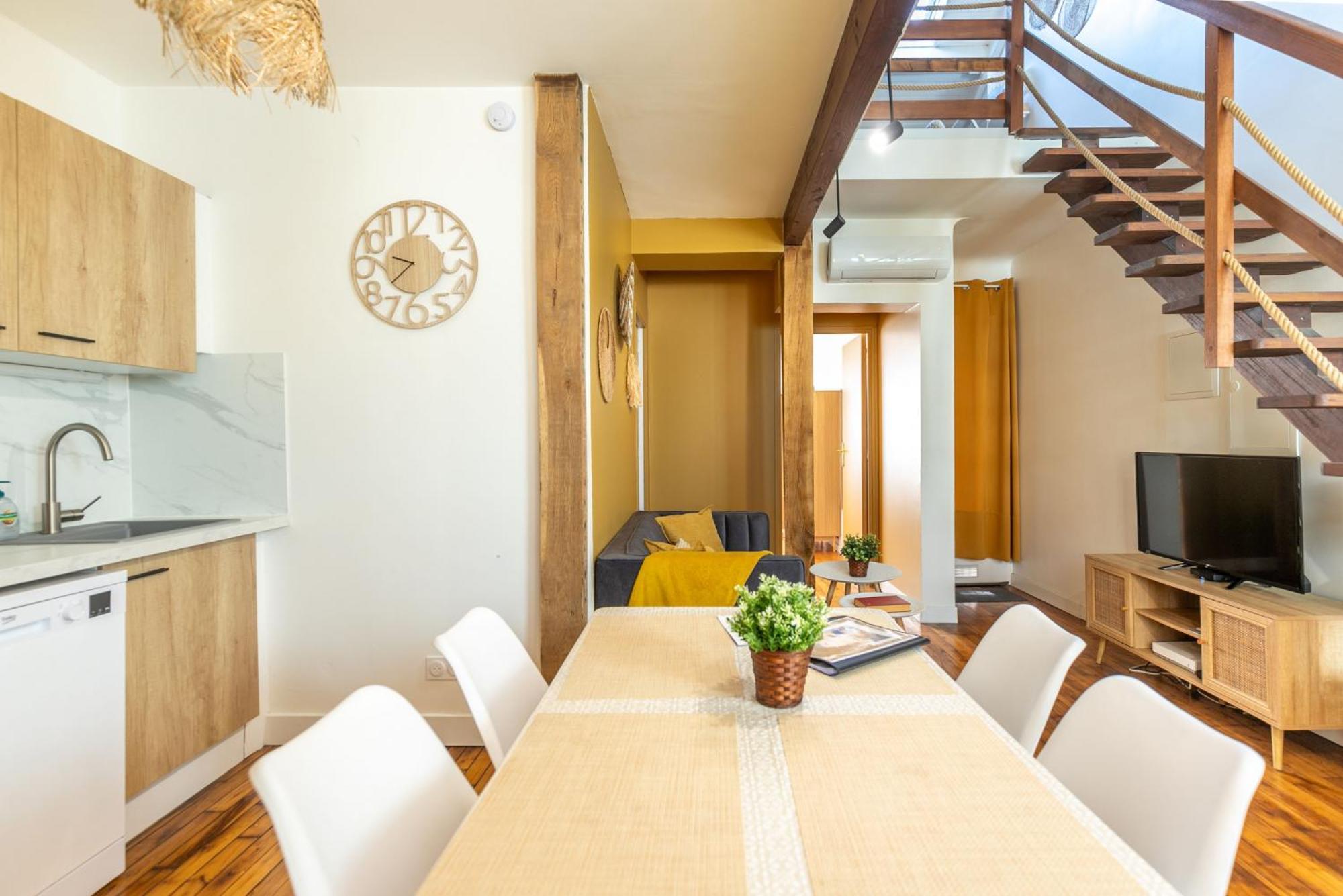 Le Boho - Charmant T3 Avec Climatisation Et Fibre Bergerac Esterno foto